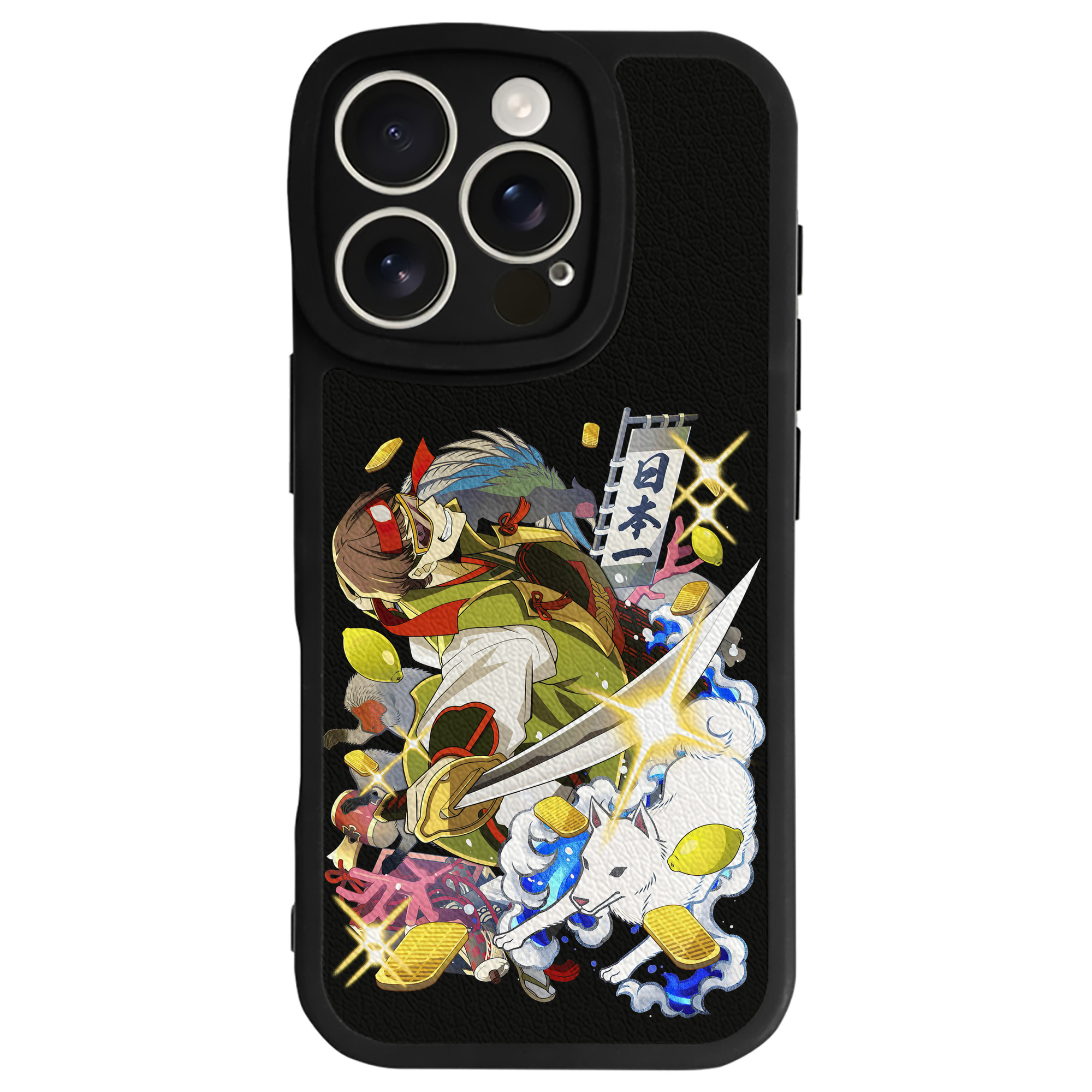 （画像用） 文豪ストレイドッグス Bungo Stray Dogs 【iPhone 16シリーズ対応】シリコンスマホケース（レザー調） 材質：シリコン